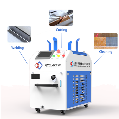 Technoleg Newydd Torri Laser Ffibr Glanhau Peiriant Weldio Laser Ar gyfer Metel 3 mewn 1